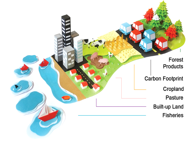 Mesurer notre impact sur la planète avec l’empreinte écologique