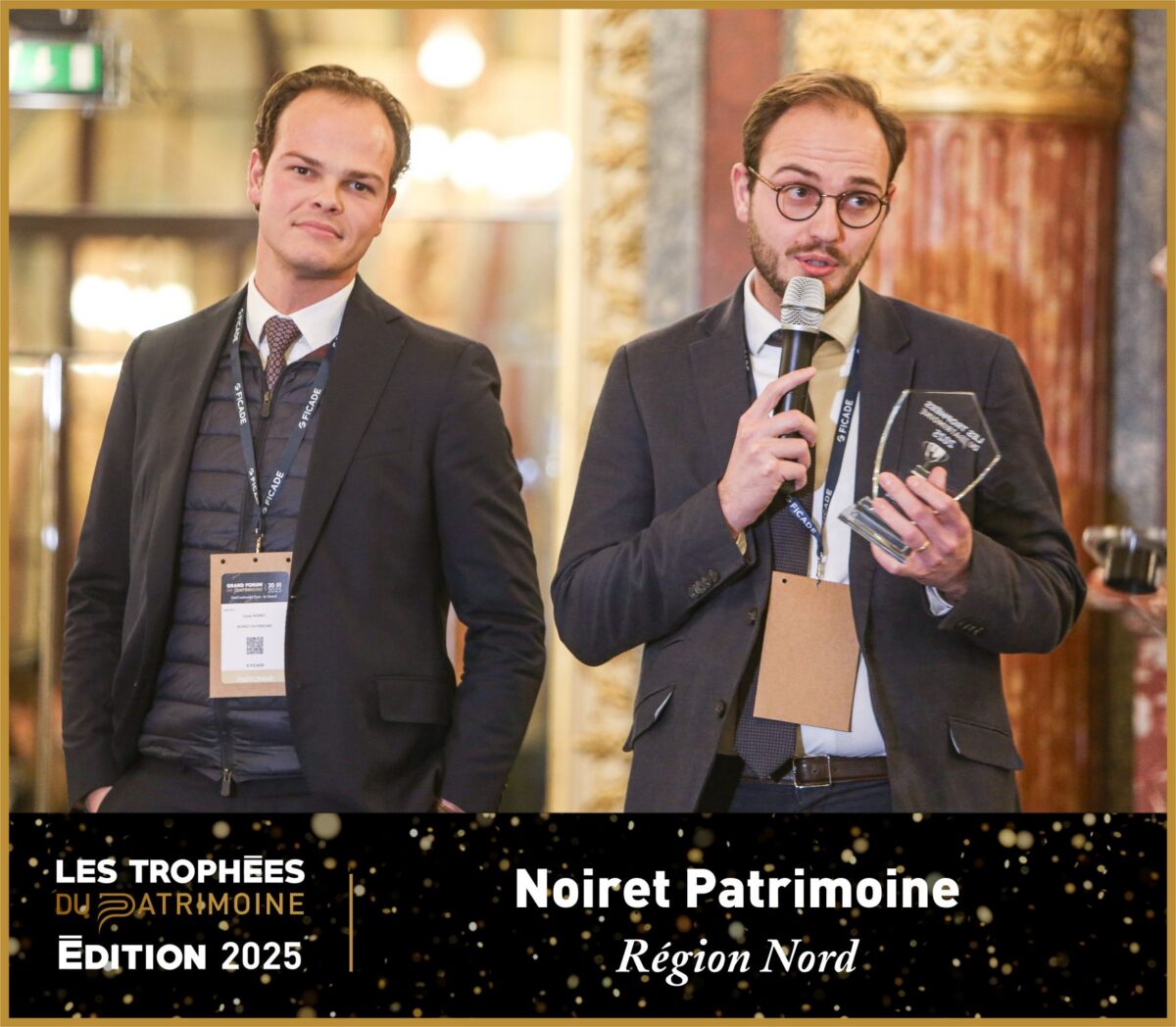 Noiret Patrimoine récompensé des Trophées du Patrimoine 2025 pour la région Nord